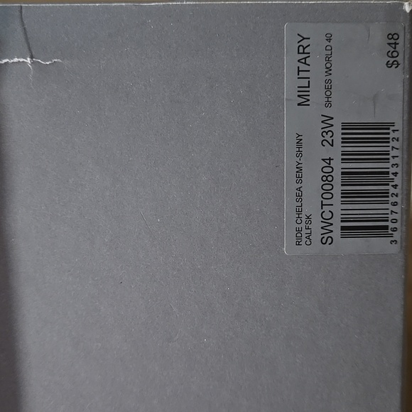 NWT Zadig and & Voltaire Ride Semy Shiny Chelsea Platform Boots Silver Wings - Picture 15 of 15